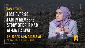 Dr. Rinad Al-Majdalawi Gaza survivor lost over 90 family members during war