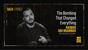 The bombing in Khan Younis on December 20, 2023, that killed Radwan Abu Maamar’s family.