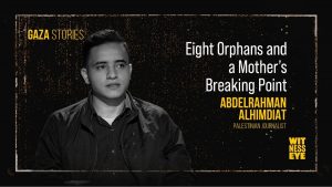 Abdul Rahman’s family faces unimaginable loss, with eight orphans left behind after the death of their mother and father.